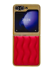 wave pattern Z Flip case