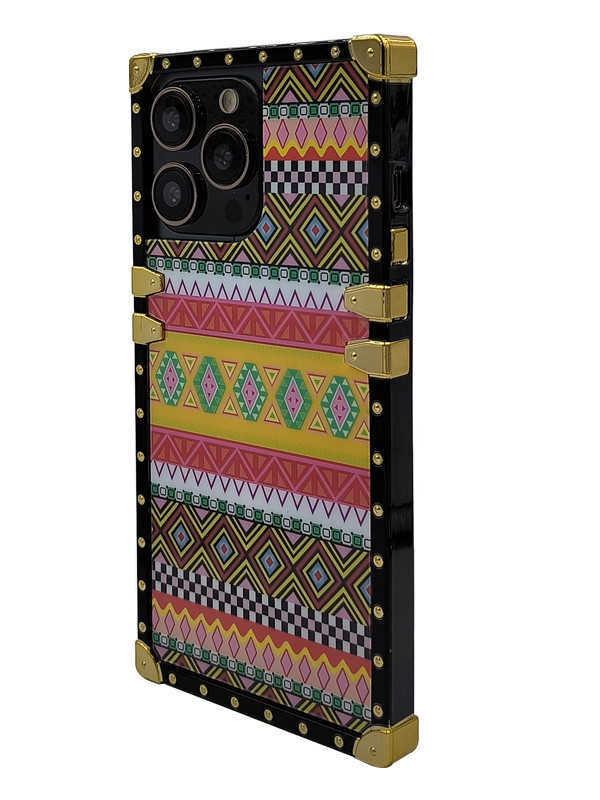 Bohemian Style iPhone Case with Ring