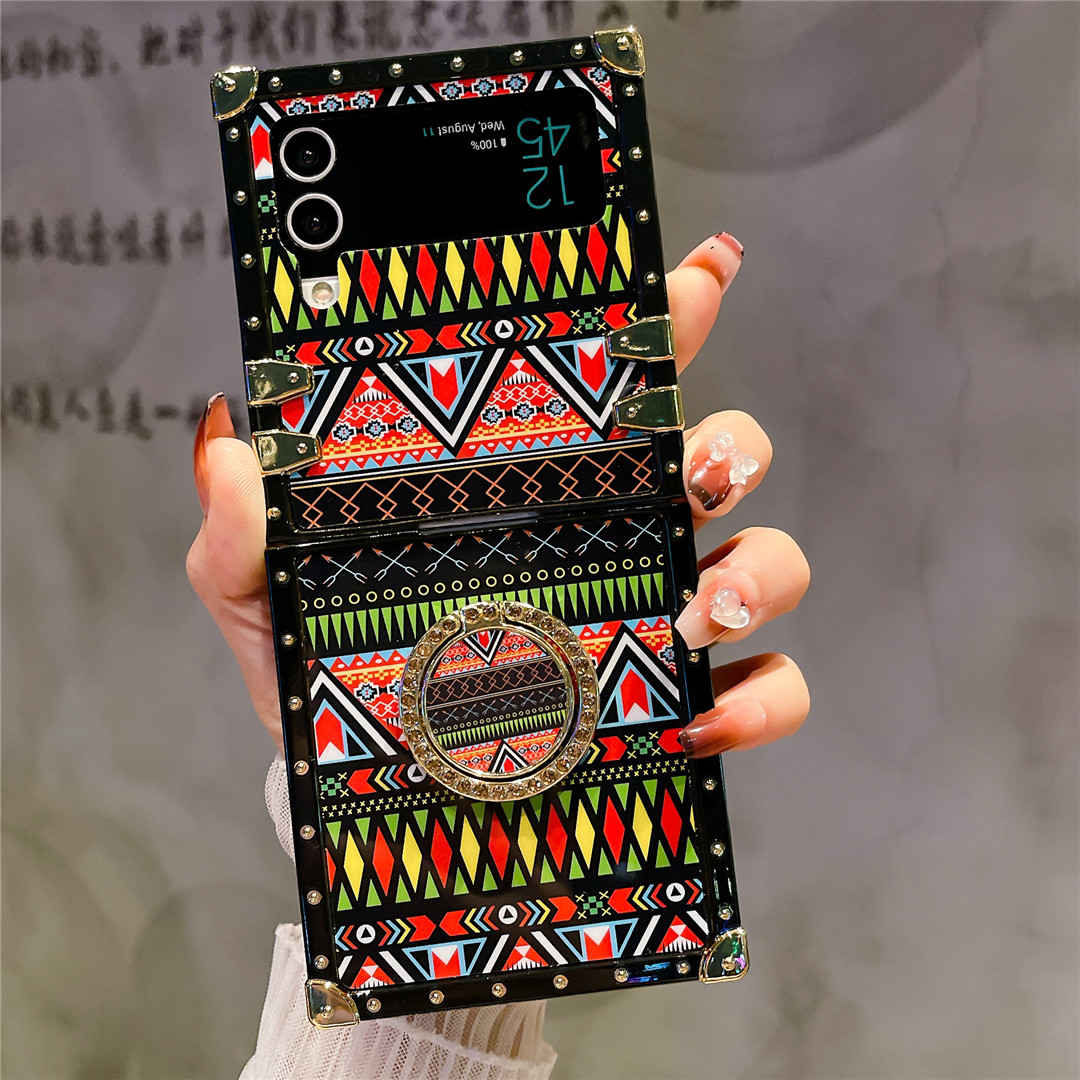 Bohemia style samsung z flip 3 case