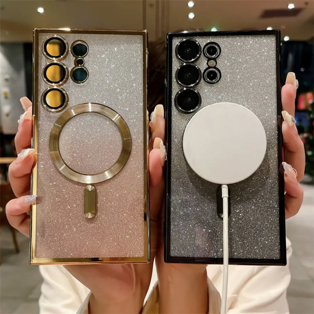glitter samsung phone cases