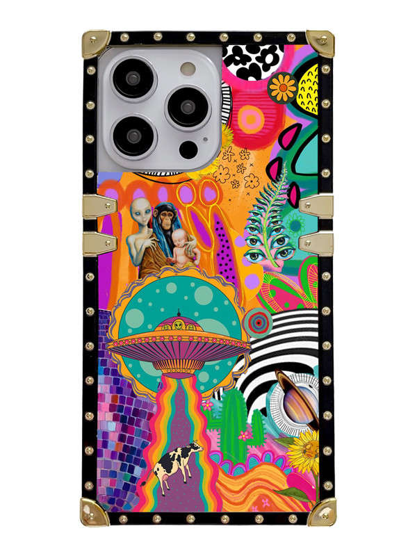 Cute UFO iPhone Case