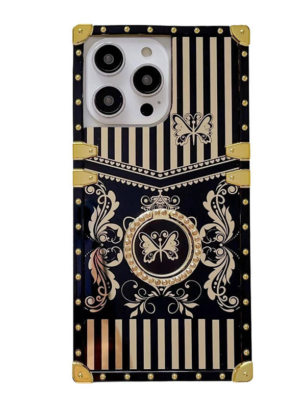 butterfly square iphone case