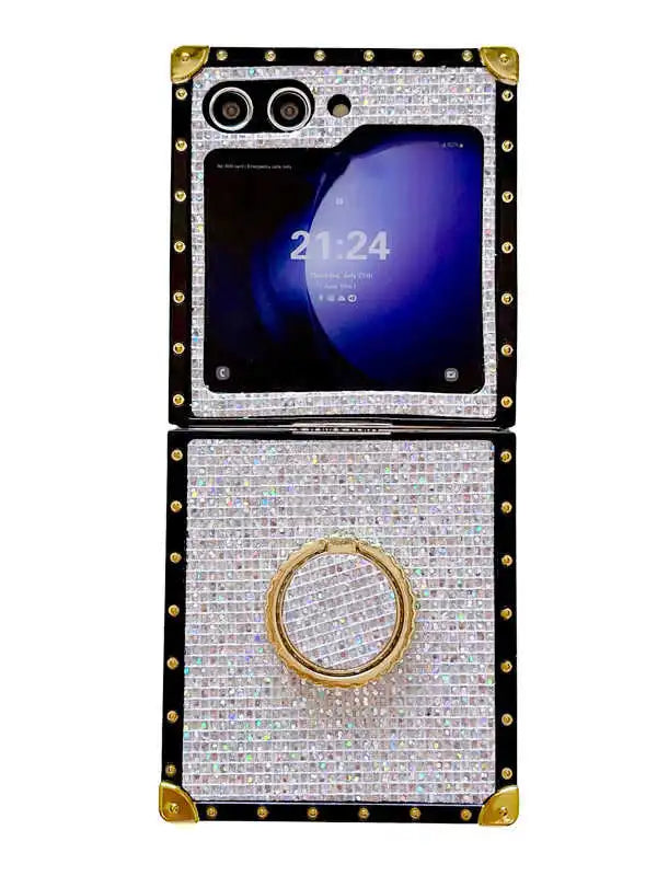 sparkly z flip 5 trunk case