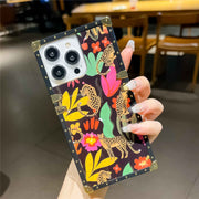 cheetah print iPhone 15 pro case
