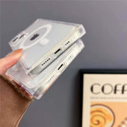 square clear iphone case