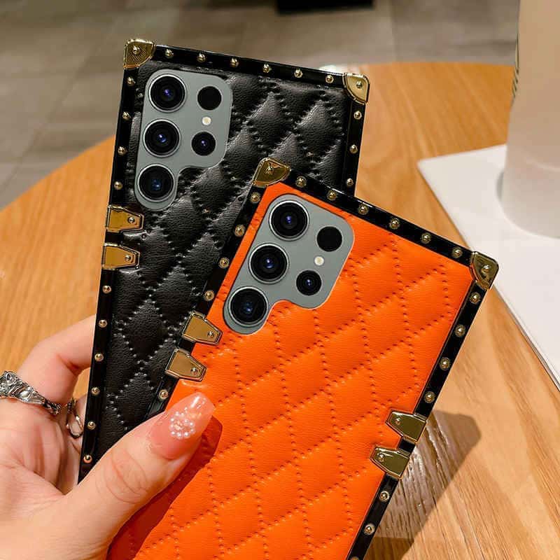 quilted samsung phone case