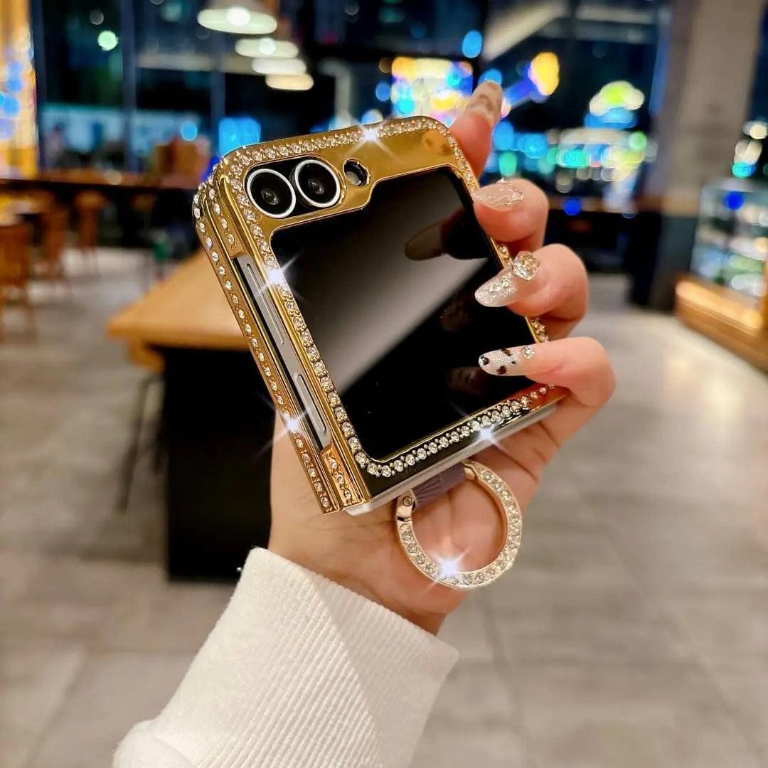glitter Z Flip 5 case