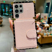pink samsung wallet case