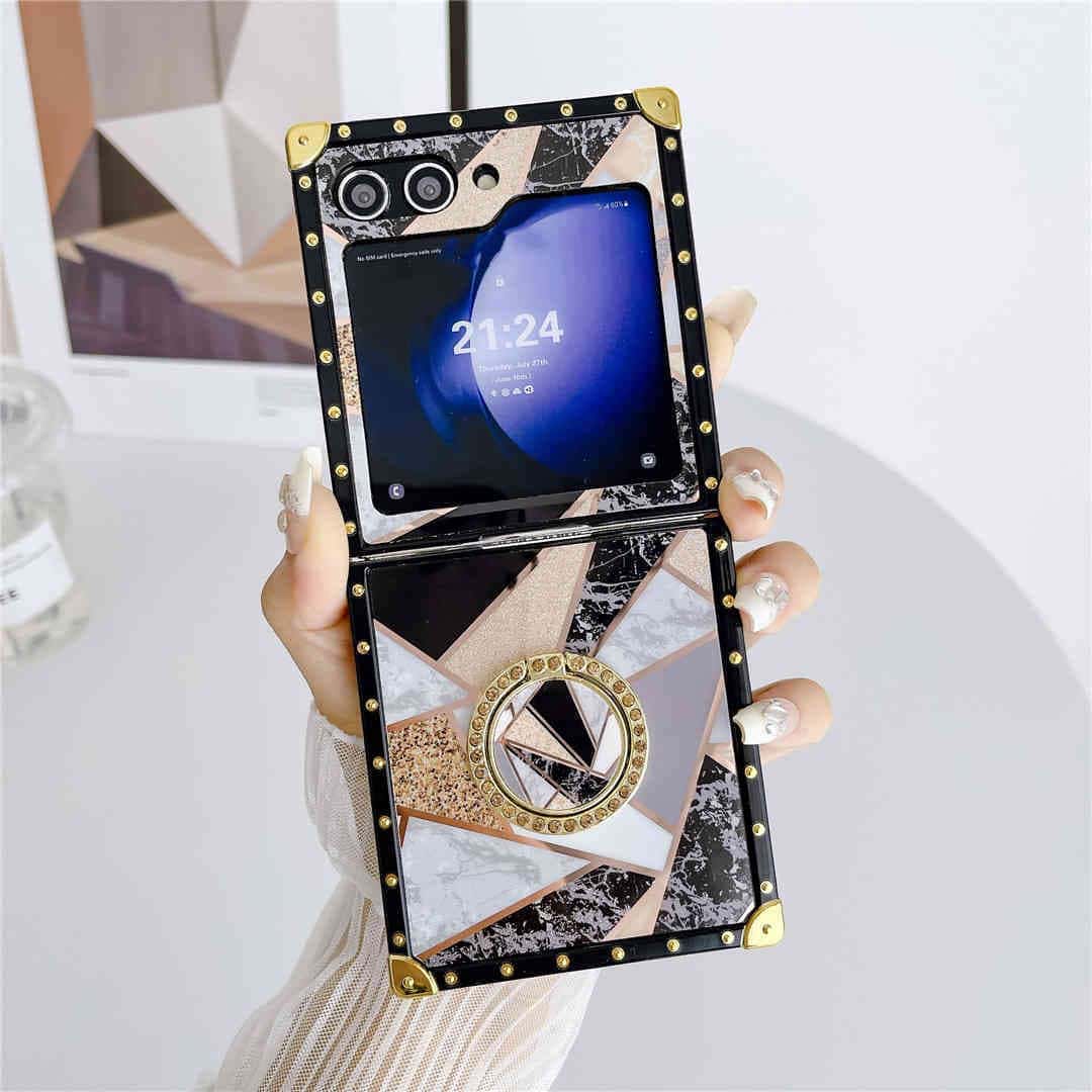 geo marble samsung phone case