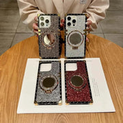 shiny iPhone cases with ring