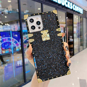 black glitter iphone case