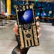 glold flaked z flip 6 case