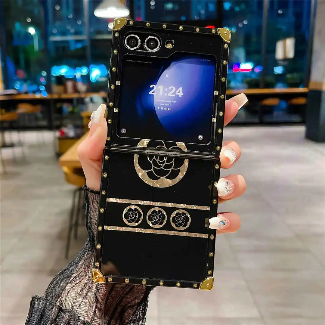z flip 5 floral phone case