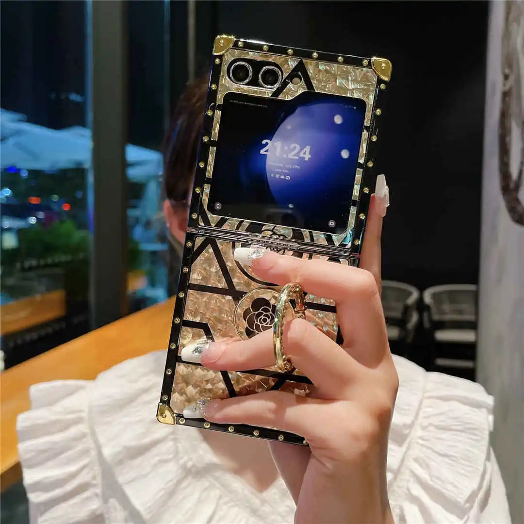 z flip 6 case with ring