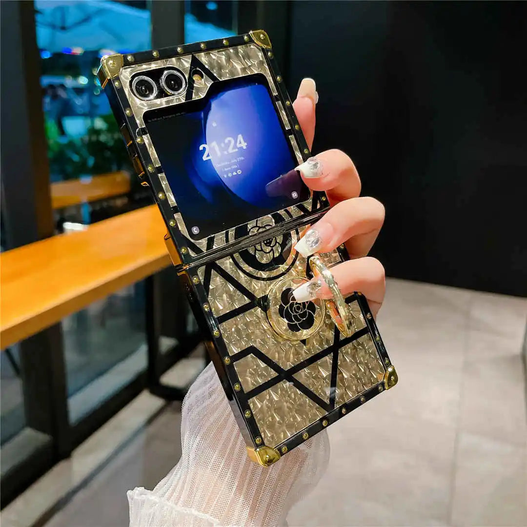 glitter samsung z flip 6 case