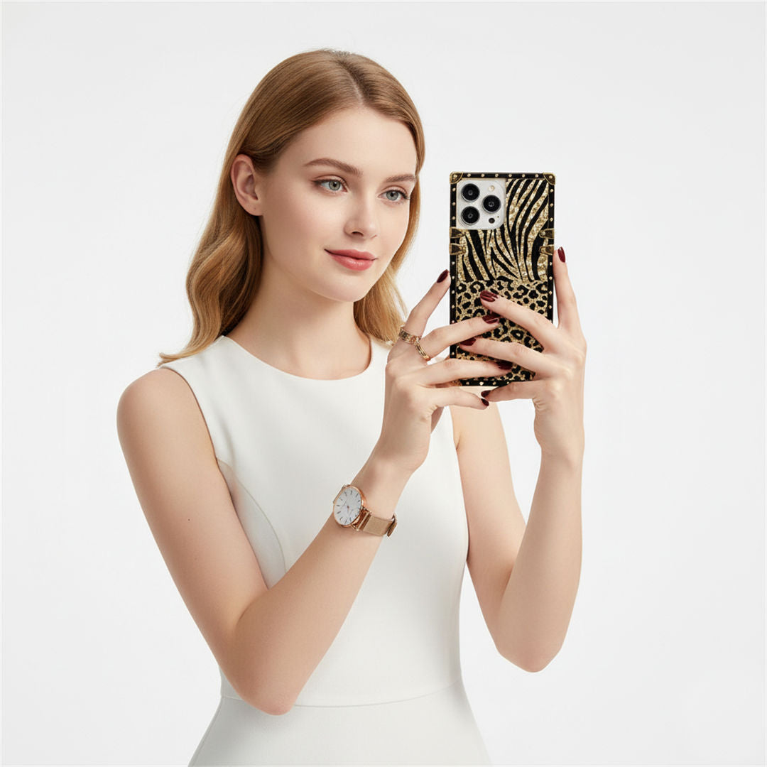 leopard print phone case