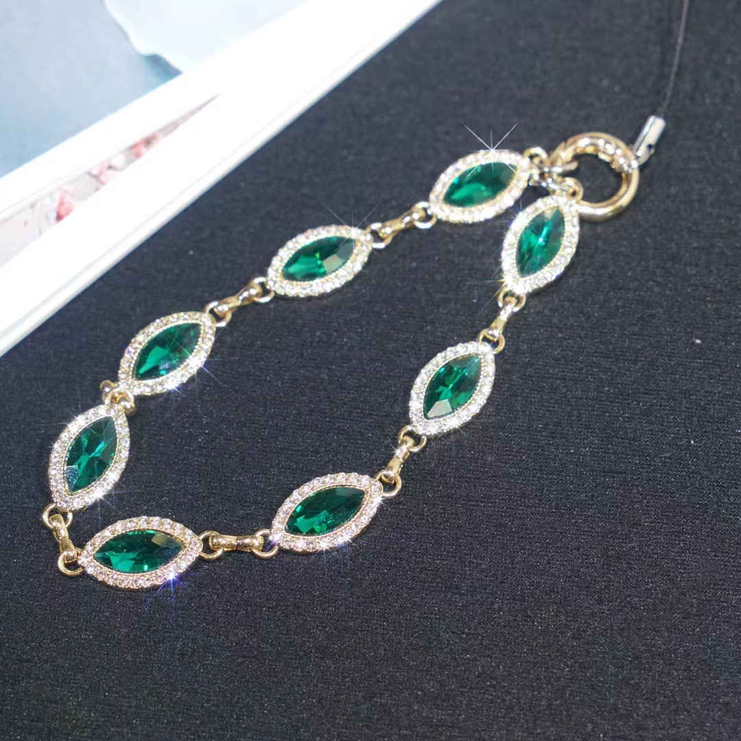 gem phone charm