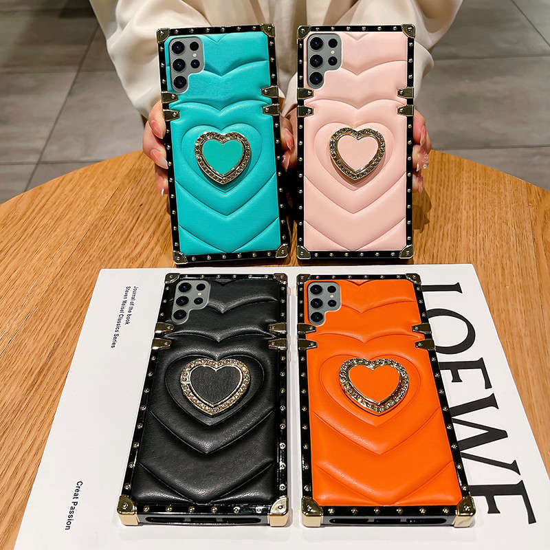 soft leather galaxy cases with ring