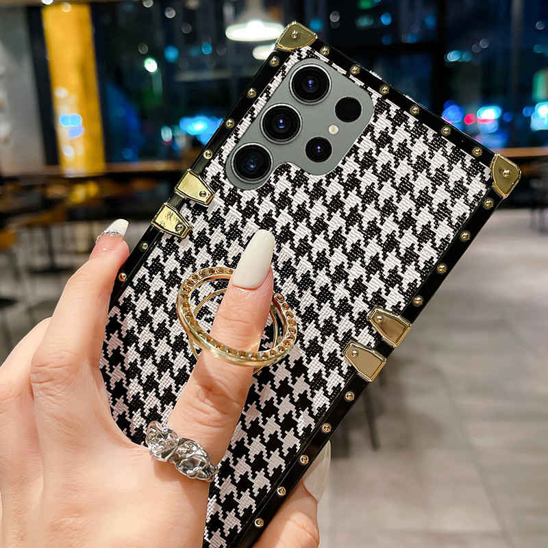 houndstooth phone case for samsung