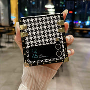houndstooth foldable phone case