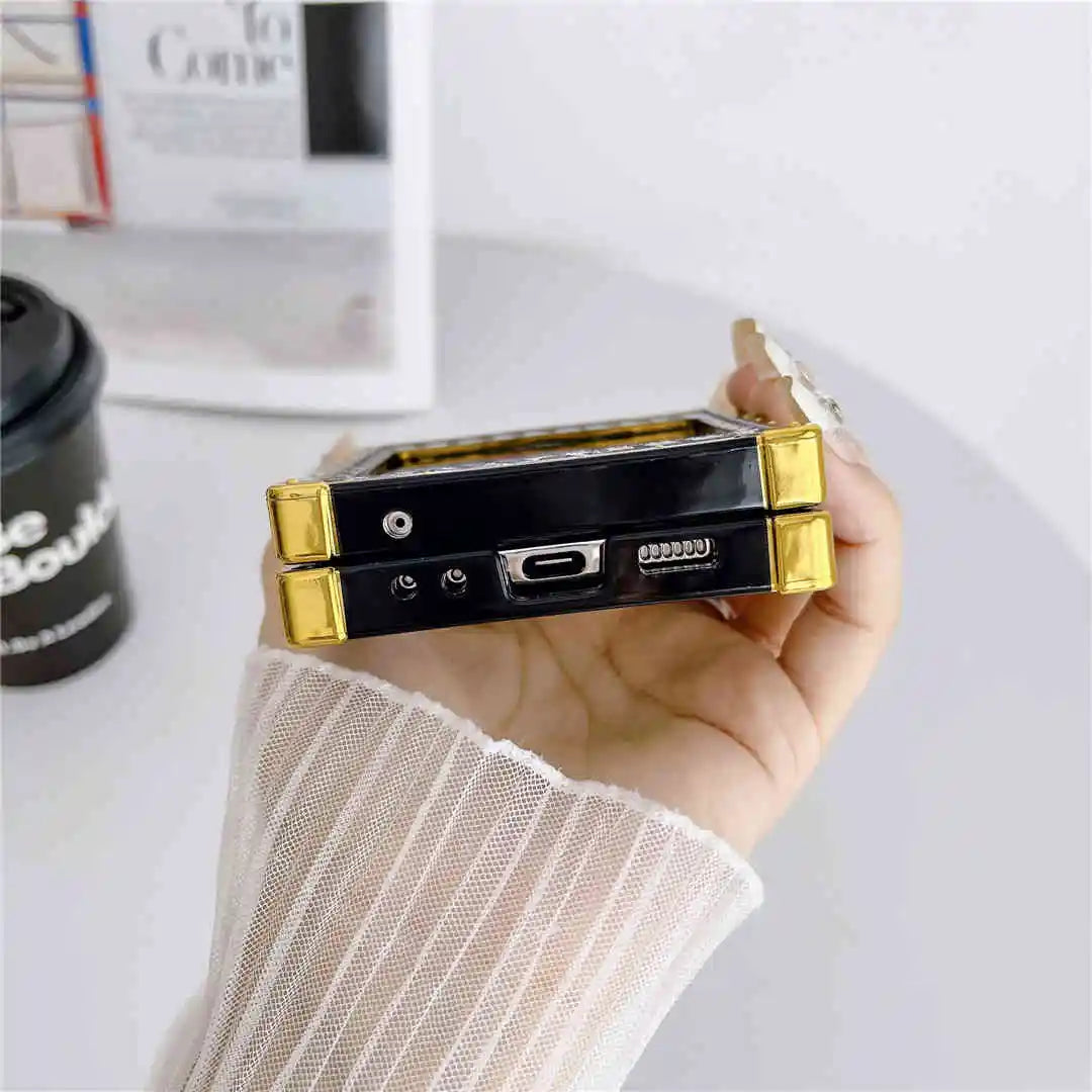 shockproof z flip phone case