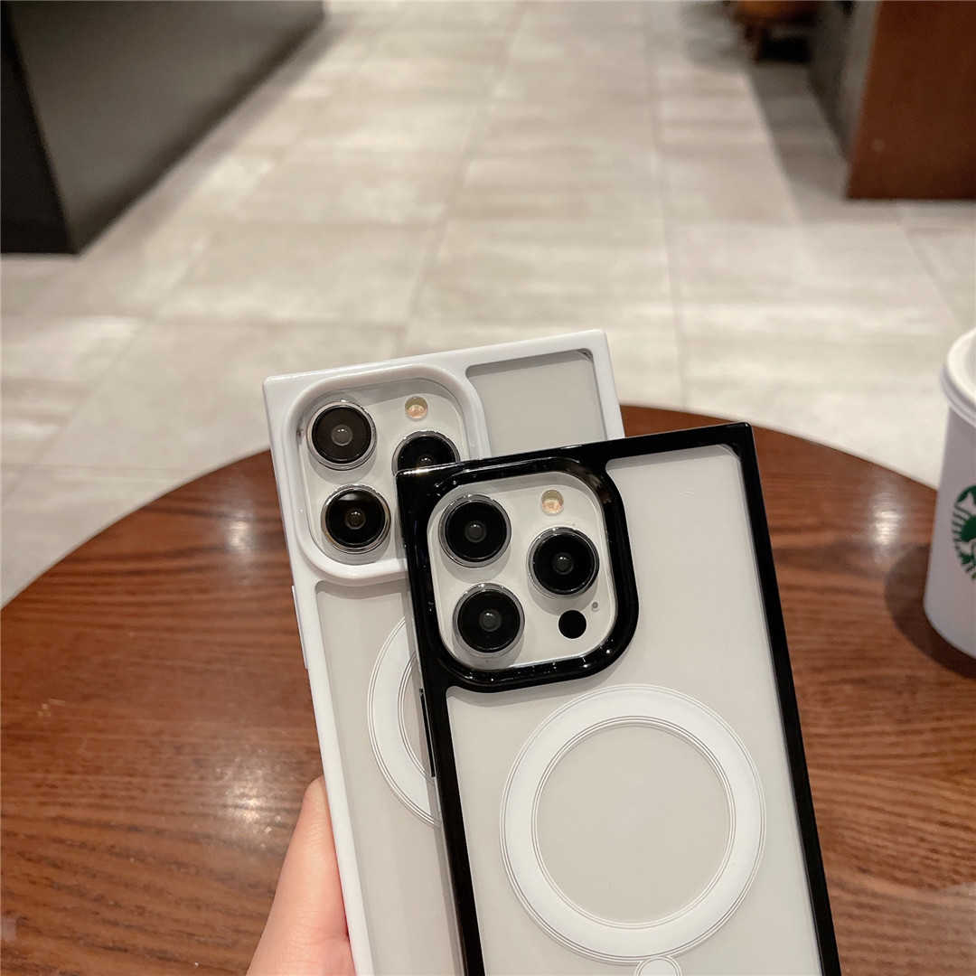 magnetic square iphone 15 pro max case