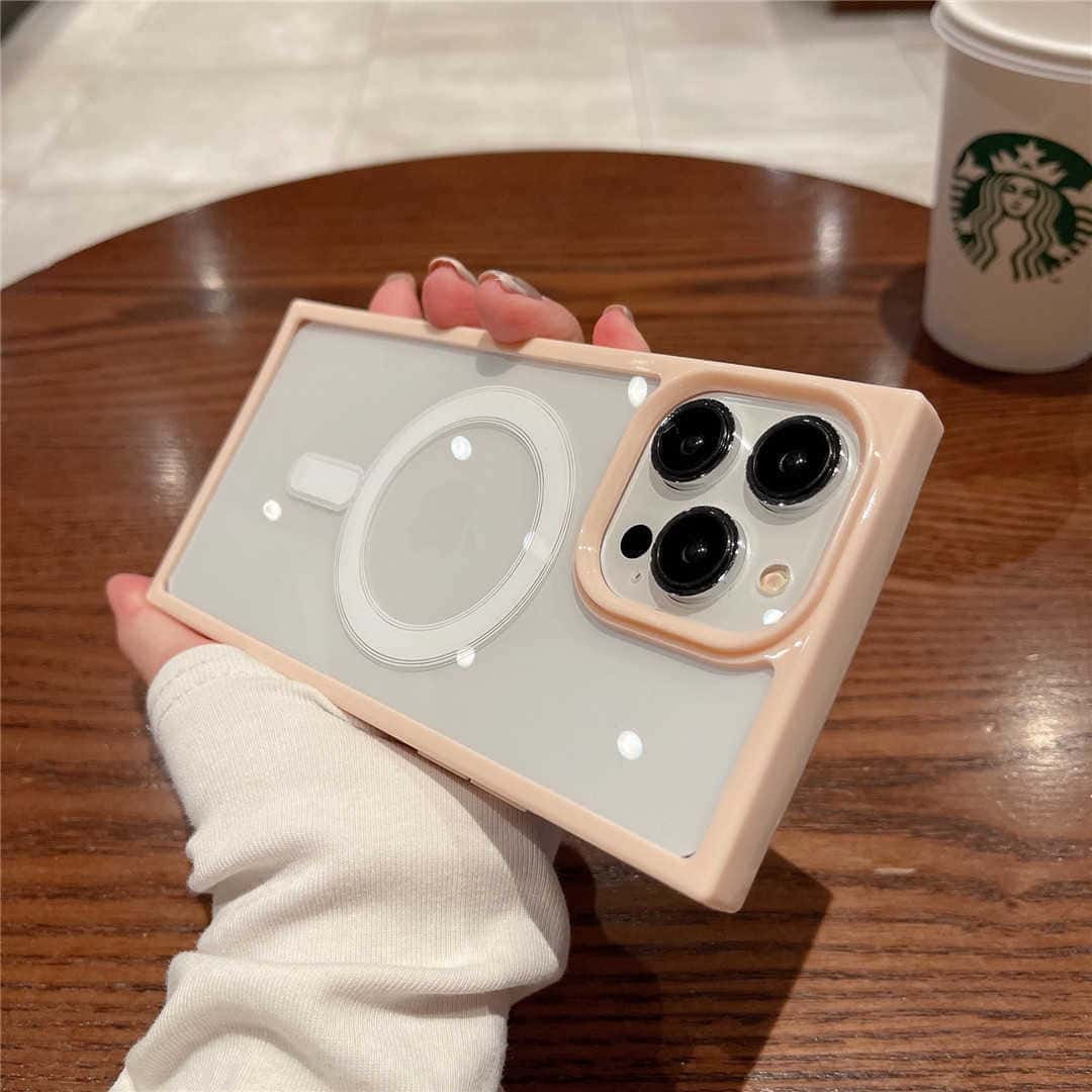 clear ipone 16 pro max case with magsafe