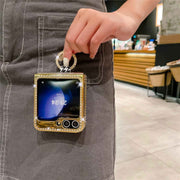 luxury samsung phone case with finger ring