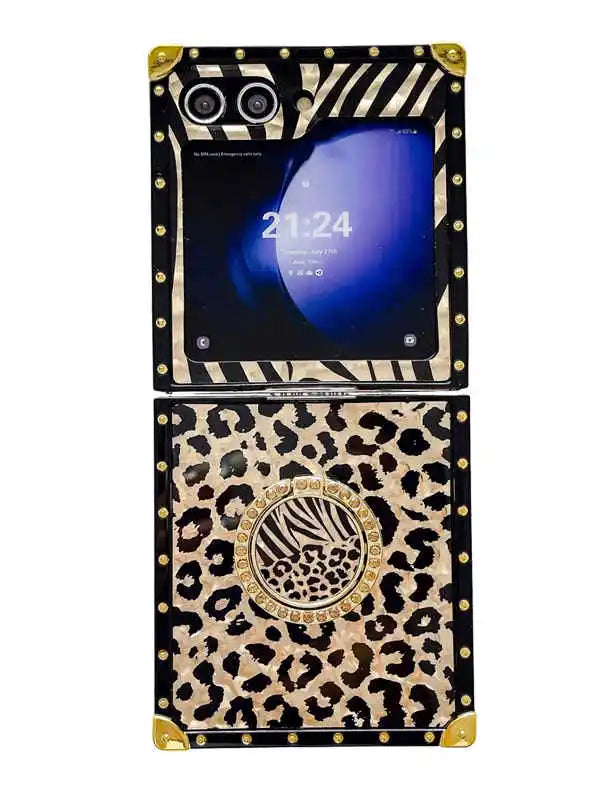 leopard z flip 5 case