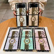 opal shell z flip 3/4 phone cases