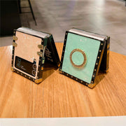 opal shell phone case with ring