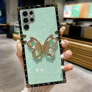 green opal shell samsung cover