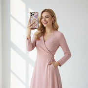 pink marble square iphone case