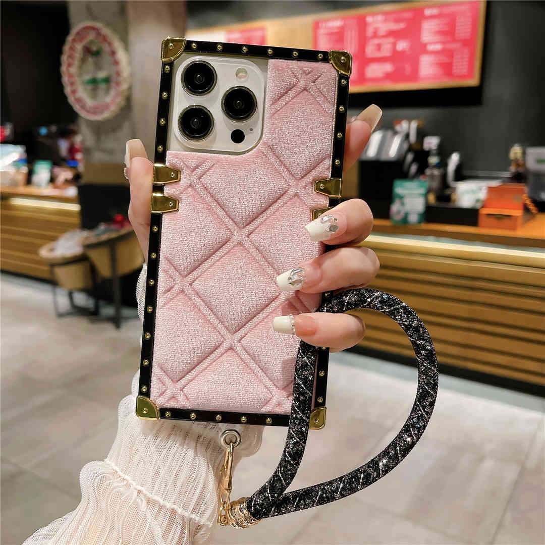 square iphone case with strap