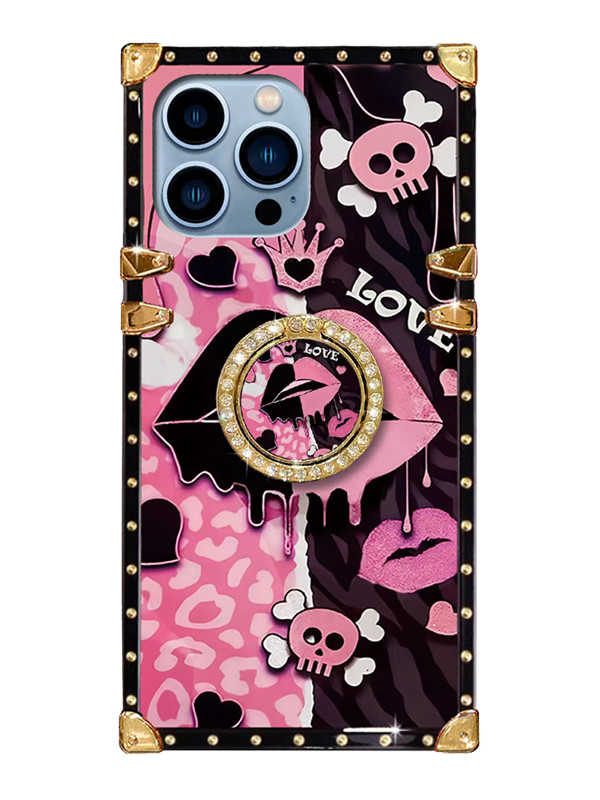ghost love square iphone case