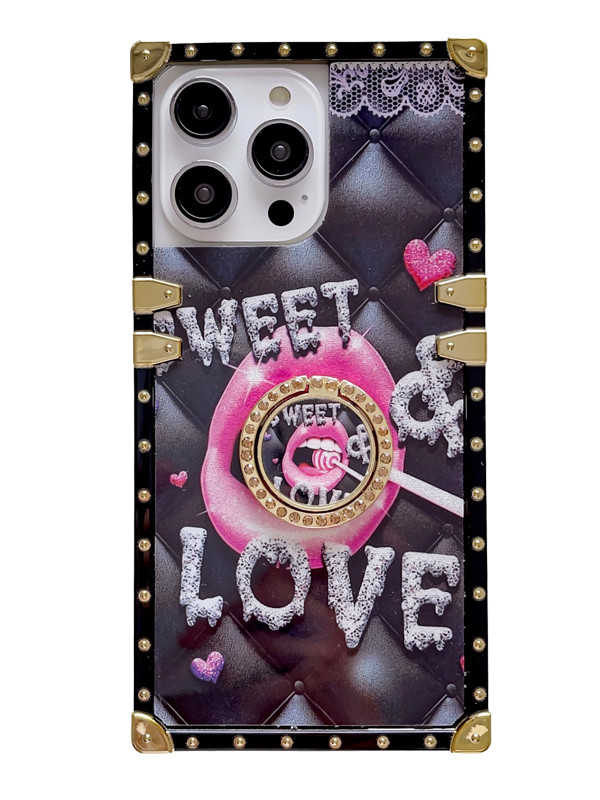 Sweet Love Square iPhone Case