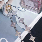 glitter phone charm