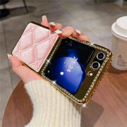 pink galaxy z flip 6 phone case