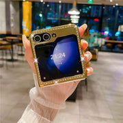 luxury galaxy z flip 5 case