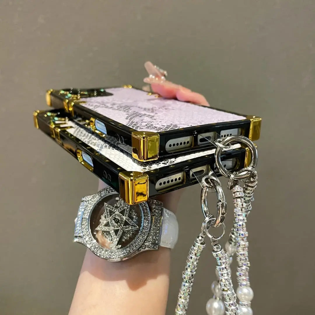 luxury square phone cases