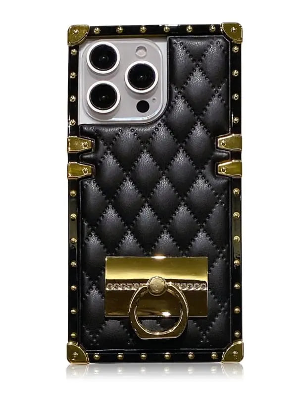 luxurious iphone 15 pro case with ring