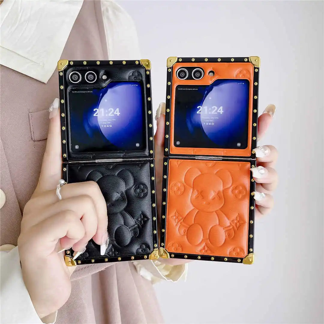 3D bear phone cases