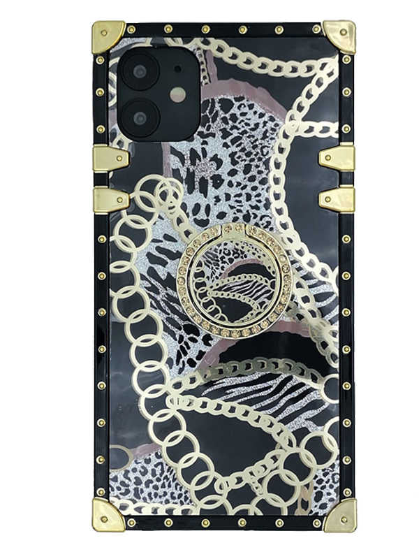 Baroque Style Square iPhone Case
