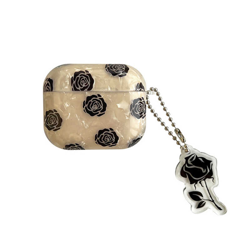 Burnt Sugar Opal Shell Floral AirPods 3 Case