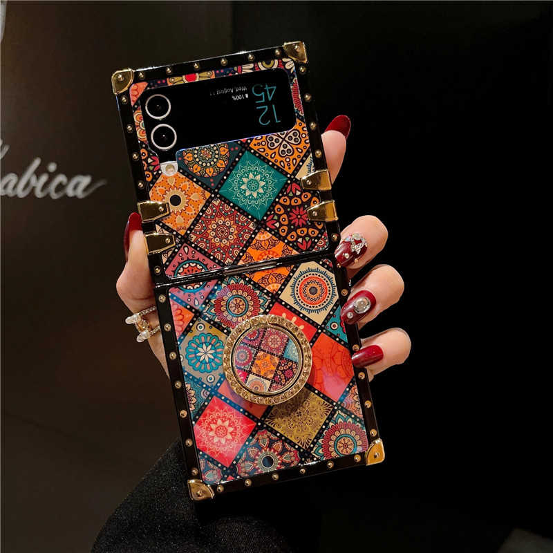 mystical style galaxy z flip 4 case