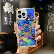 tie dye square iphone case