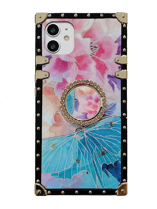 blossom iphone case with ring