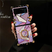 marble galaxy z flip 4 case