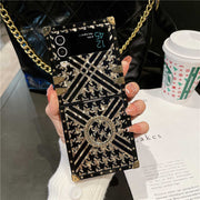 geometric houndstooth z flip 4 case