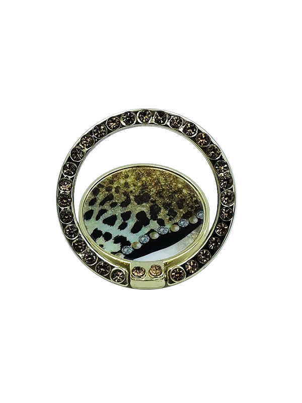 Leopard Mix Starry Phone Ring